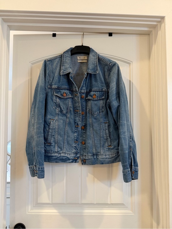 Madewell Jackets & Blazers - Madewell Washed Light Blue Denim Jean Jacket